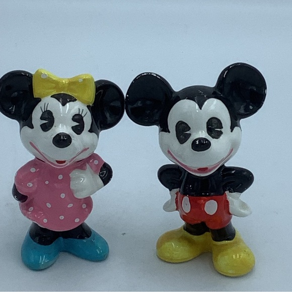 Vintage Disney Mickey & Minnie Mouse Figurines - Picture 2 of 8